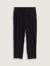 Pantaloni cu croială lejeră - Negru_8646055