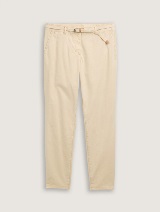 Pantaloni chino slim de călătorie - Bej_4086859