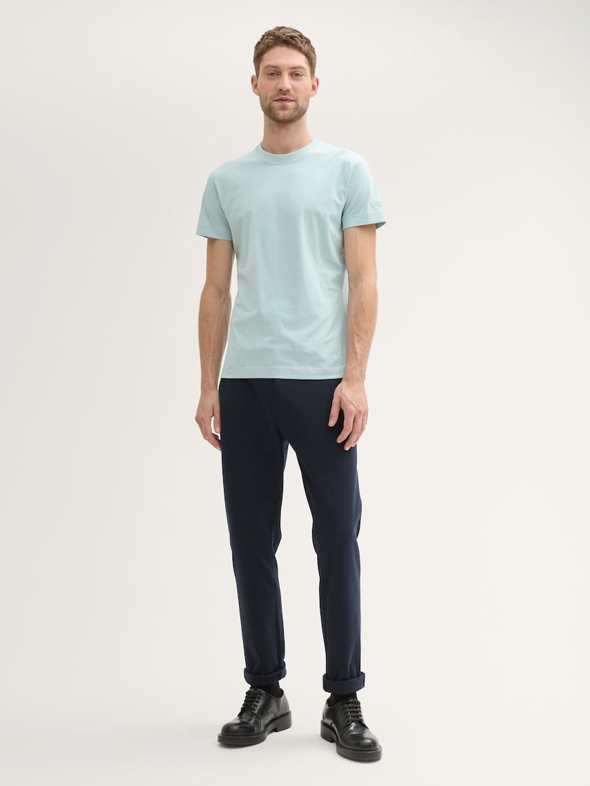  Pantaloni chino slim de călătorie - Albastru-1044853-10668-16