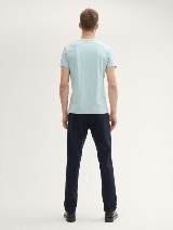 Pantaloni chino slim de călătorie - Albastru_218809