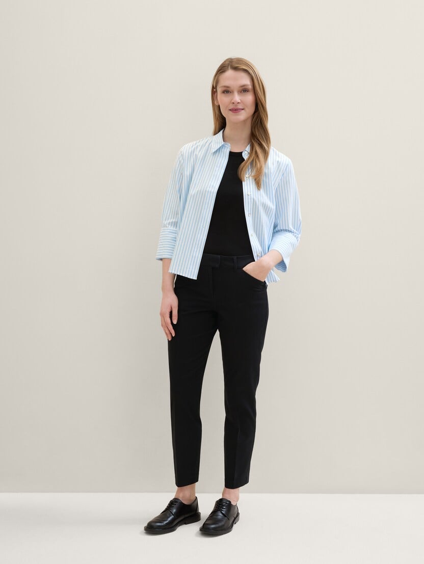 Pantaloni Mia slim - Negru