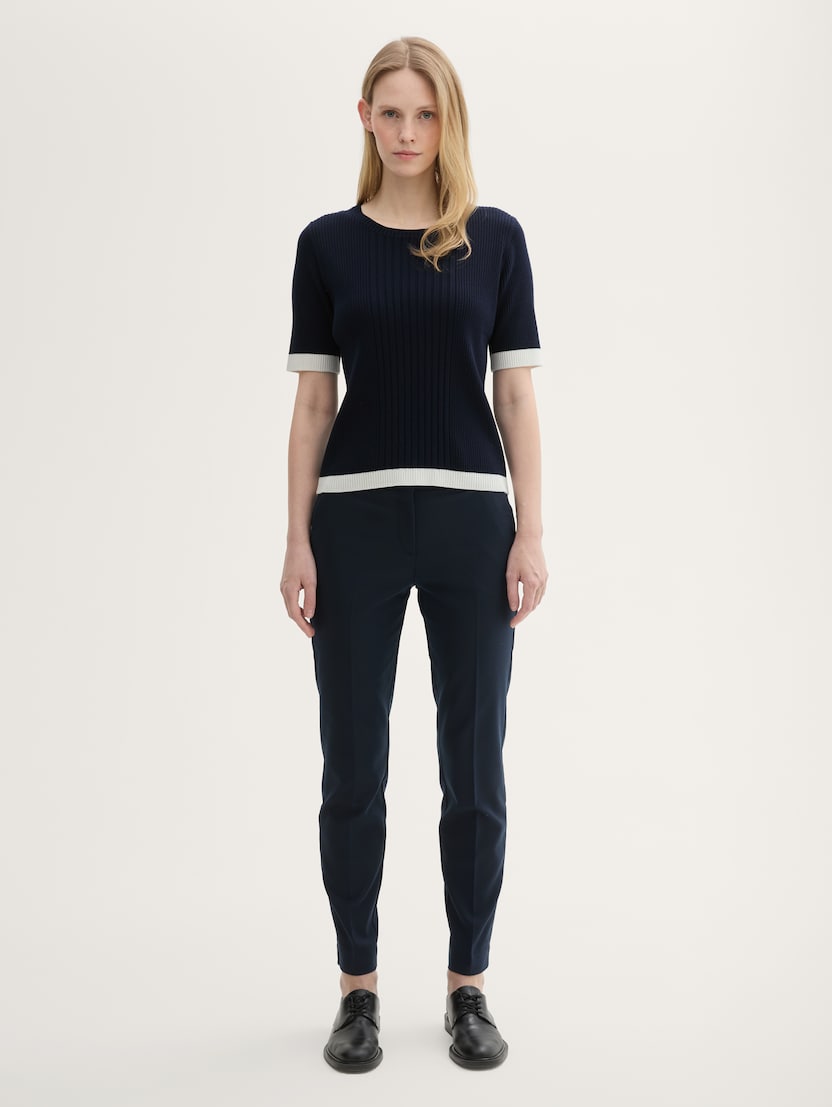 Pantaloni Mia slim - Albastru