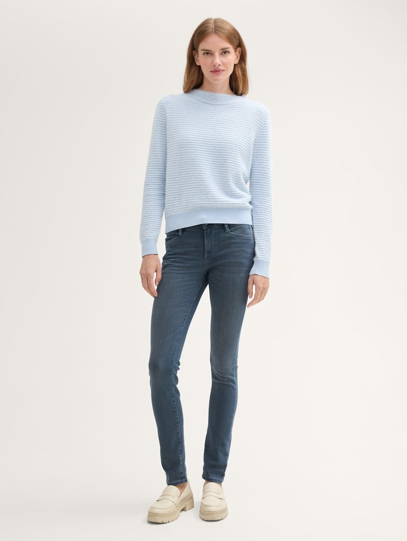 Blugi slim Alexa - Albastru-1044593-10162-16