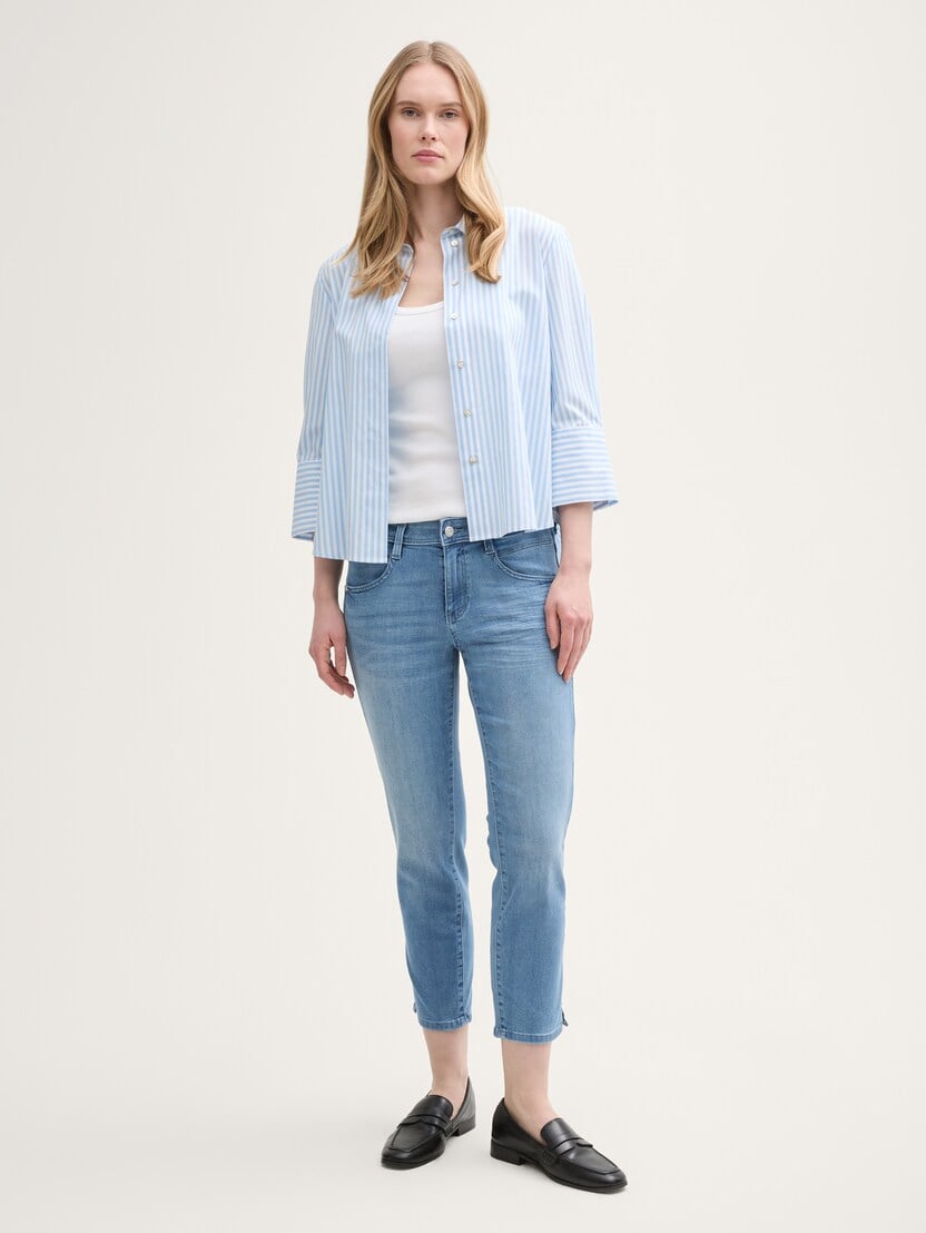 Blugi slim Alexa - Albastru-1045737-10151-16