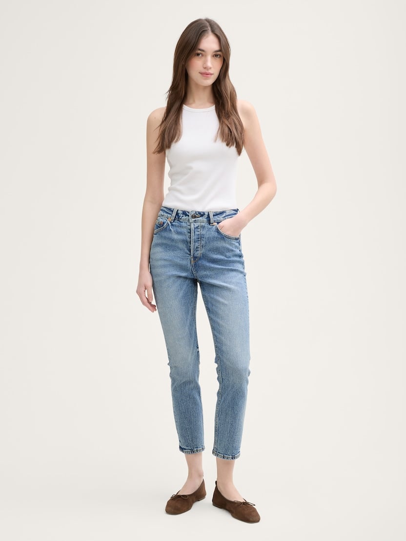 Blugi slim Lotte - Albastru_7217801