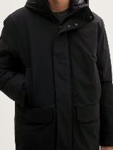 Jachetă parka cu glugă - Negru_574328