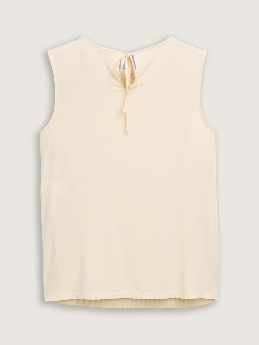 Top plisat - Bej_7132934