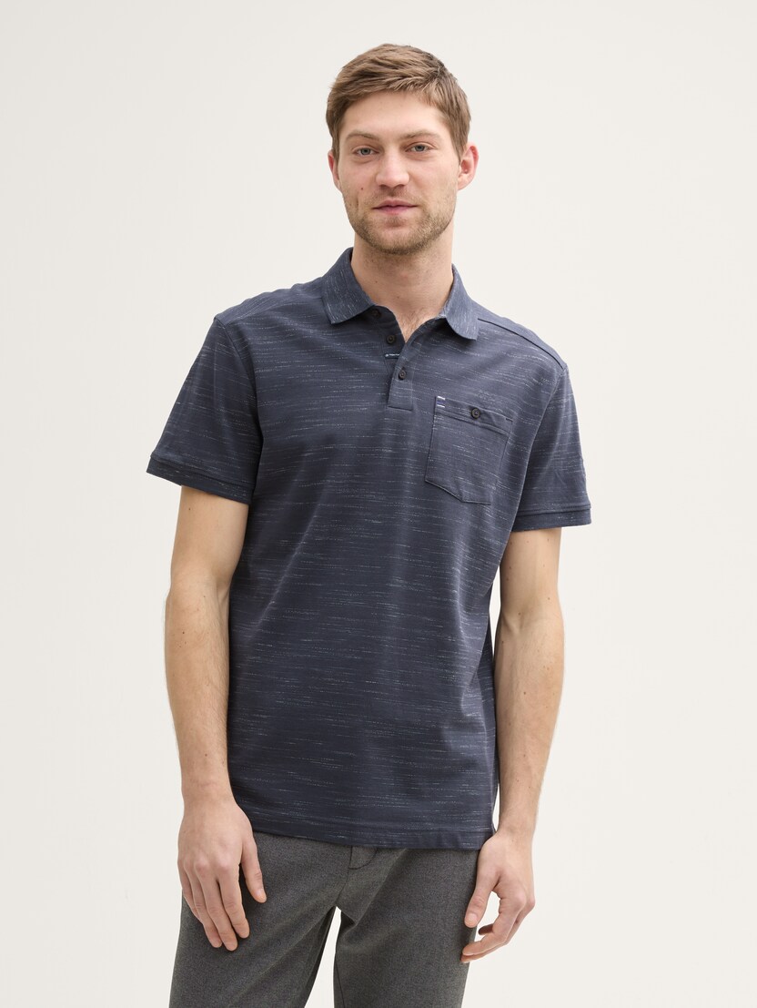Pique polo-majica - Siva_1336465