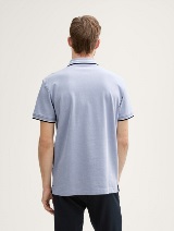 Polo majica s printom - Plava_8017514