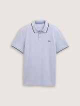 Polo majica s printom - Plava_8017514