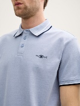 Polo majica s printom - Plava_8017514