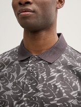 Tricou polo cu imprimeu integral - Model/Mai multe culori_1974274