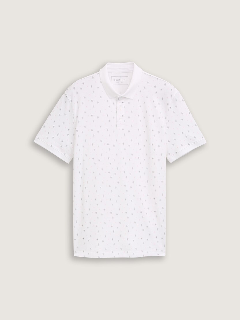 Tricou polo cu imprimeu integral - Model/Mai multe culori_9914284