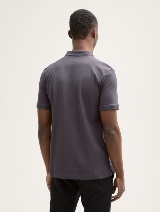 Tricou polo cu imprimeu - Gri_3972340