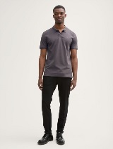Tricou polo cu imprimeu - Gri_3972340