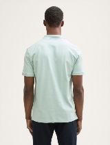 Tricou polo cu imprimeu - Verde_6807929