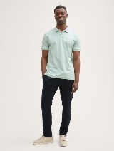 Tricou polo cu imprimeu - Verde_6807929