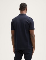 Tricou polo cu imprimeu - Albastru_7947788