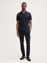 Tricou polo cu imprimeu - Albastru_7947788