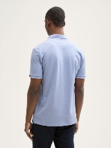 Tricou polo cu detalii la guler - Model/Mai multe culori_4854159