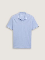 Tricou polo cu detalii la guler - Model/Mai multe culori_4854159