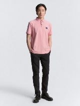 Tricou polo cu detalii - Roz_6287043