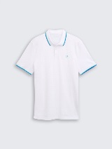 Polo cu logo mic - Alb_2900300