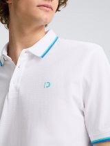 Polo cu logo mic - Alb_2900300