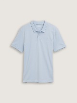 Polo cu logo mic - Albastru_3972430