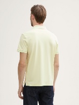 Tricou polo cu logo mic brodat - Galben_3571586