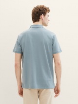 Polo-majica s malim izvezenim logom - Zelena_617551