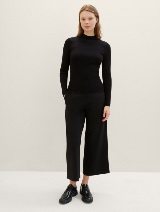 Pantaloni culotte - Negru_9794036