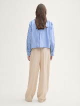 Pantaloni cu croială largă - Bej_7770097