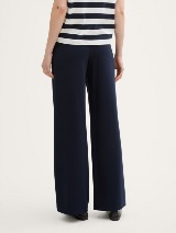 Pantaloni cu croială largă - Albastru_9763838
