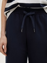 Pantaloni cu croială largă - Albastru_9763838