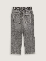 Baggy denim hlače - Siva_6168230