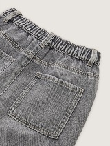 Baggy denim hlače - Siva_6168230