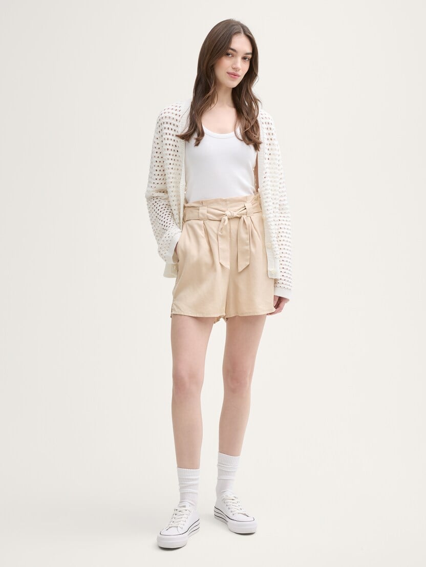  Pantaloni scurţi lejeri - Bej-1045720-14460-16