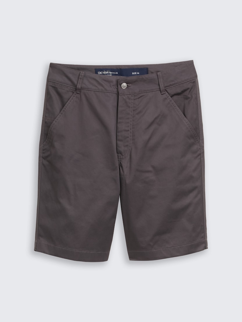 Sproščene kratke hlače - Siva_9790511