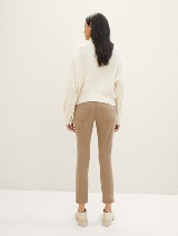Pantaloni conici relaxaţi - Bej_9944609