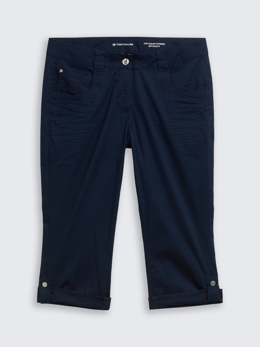 Pantaloni conici relaxaţi - Albastru-1046478-10668-16