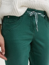 Pantaloni conici relaxaţi - Verde_2715949