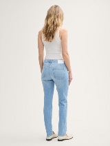 Blugi conici relaxaţi - Albastru_5898338
