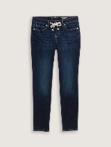 Blugi conici relaxaţi - Albastru_8757871