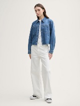 Cămaşă din denim - Albastru_3642155