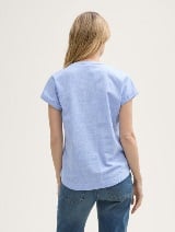 Strukturirana bluza - Plava_5619239