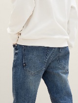 Blugi slim conici - Albastru_2001281