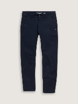 Pantaloni conici slim - Albastru_7067460