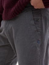 Pantaloni conici slim - Gri_5336837