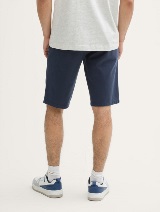Pantaloni scurţi Chino texturaţi - Albastru_6538442